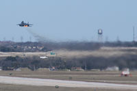 89-0473 @ NFW - USAF F-15E departing Navy Fort Worth (Carswell Field)