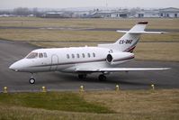 CS-DRZ @ EGBJ - Netjets Hawker at Gloucestershire (Staverton) Airport - by Terry Fletcher