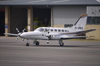 EI-DMG @ EGBJ - Cessna 441 parked at Gloucestershire (Staverton) Airport - by Terry Fletcher
