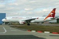 YL-LCD @ EGGW - Air Italy leased A320  brought Inter Milan fans in for Soccer match against Chelsea - by Terry Fletcher