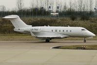 LX-TQJ @ EGGW - Challenger 300 at Luton - by Terry Fletcher