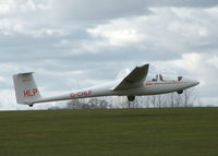 G-CHLP @ PARHAM - ABOUT TO TOUCH DOWN. PARHAM - by BIKE PILOT