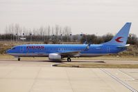 I-NEOS @ EGGW - Neos B737  brought Inter Milan fans in for Soccer match against Chelsea - by Terry Fletcher
