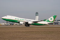 B-16483 @ LOWW - Eva Air Boeing 747-400F - by Dietmar Schreiber - VAP