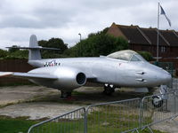 WA829 - Glloster Meteor F8 WA829/X Royal Air Force - by Alex Smit