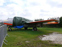 XH313 - De Havilland dH115 Vampire T11 XH313 Royal Air Force - by Alex Smit