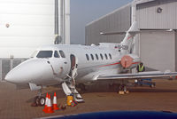 RA-02804 @ EGHI - Privately operated HS 125-700B (c/n 257175). - by vickersfour