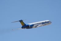 N402NV @ KRFD - MD-88 - by Mark Pasqualino