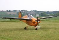 G-AWDA @ FISHBURN - Tipsy T-66 Nipper 3 at Fishburn Airfield, UK in 2006. - by Malcolm Clarke