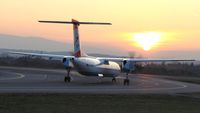 OE-LGK @ LOWG - AUA dash 8Q-400