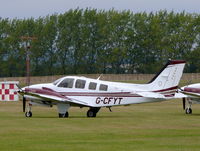 G-CFYT @ EGHR - Beech Be58 Baron G-CFYT Coinciair - by Alex Smit