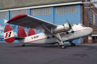 G-BCWF @ EGTC - Scottish Aviation Twin Pioneer Srs1 at Cranfield Airport in 1989. - by Malcolm Clarke