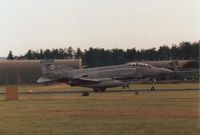 XV571 @ EGQL - Phantom FG.1 of 43 Squadron taking off for display at the 1988 RAF Leuchars Airshow. - by Peter Nicholson