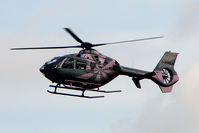 G-RWLA @ EGBJ - The pink version of the iridescent colour scheme on this EC135T2+ at Gloucestershire (Staverton) Airport - by Terry Fletcher