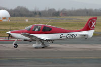 G-CIRU @ EGBJ - Cirrus SR20 at Gloucestershire (Staverton) Airport - by Terry Fletcher