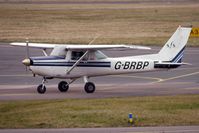 G-BRBP @ EGBJ - 1980 Cessna CESSNA 152 at Gloucestershire (Staverton) Airport - by Terry Fletcher