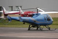 G-ZZMM @ EGBJ - Enstrom 480 at Gloucestershire (Staverton) Airport - by Terry Fletcher
