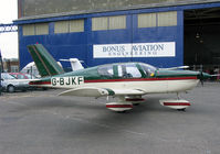 G-BJKF @ EGTC - Socata TB-9 Tampico at Cranfield Airport in 2004. - by Malcolm Clarke