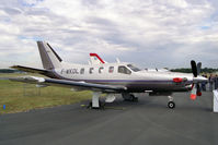 F-WKDL @ EGLF - Socata TBM-700 At SBAC Farnborough 90. - by Malcolm Clarke