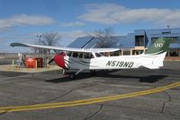 N519ND @ KAXN - University of North Dakota Cessna 172S Skyhawk on the ramp. - by Kreg Anderson