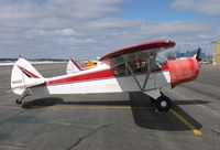 N4434Z @ KAXN - Piper PA-18 Super Cub on the ramp. - by Kreg Anderson