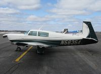 N56354 @ KAXN - Mooney M20K on the ramp. - by Kreg Anderson