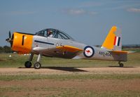 VH-CZE @ YMEL - CAC25 Winjeel. Taken at Melton, Victoria, airfield, at the airshow commemorating the 100th anniversary of the first controlled powered flight in Australia on 18 March 1910 by Harry Houdini