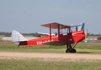 VH-UAE @ YMEL - De Havilland Gypsy Moth. Taken at Melton, Victoria, airfield, at the airshow commemorating the 100th anniversary of the first controlled powered flight in Australia on 18 March 1910 by Harry Houdini