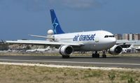 C-GVAT @ TNCM - Air transat Just landed at TNCM - by Daniel Jef