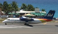 V2-LET @ TNCM - Liat V2-LET at the tresh hold runway 10 at TNCM - by Daniel Jef