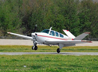 N5828S @ KAJO - Landing flare Runway 25 - by Marty Kusch