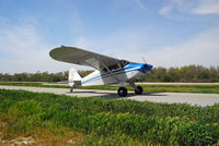 N4734V @ KAJO - Taxiing for departure Runway 25 - by Marty Kusch
