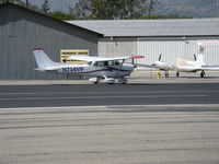 N734VP @ SZP - 1977 Cessna 172N, Lycoming O-320-H2AD 160 Hp, taxi - by Doug Robertson