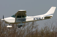 N759LF @ KEHO - Short final, runway 23. - by Jamin