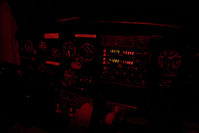 N4912P - Night time shot of the control panel on N4912P.