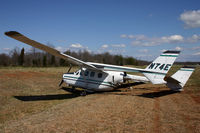 N74E @ KEHO - A sad end to this bird, thankfully with no injuries. - by Jamin