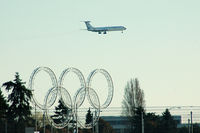 RA-86583 @ YVR - Landing at YVR