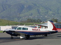 N19AX @ POC - Parked at Brackett - by Helicopterfriend