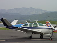 N875T @ POC - Parked at Brackett's Sunday aircraft and old car display - by Helicopterfriend