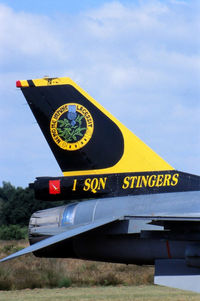 FA-47 @ EBBL - Belgian Air Force.Special colors 1 SQN STINGERS.Florennes AFB. - by Robert Roggeman