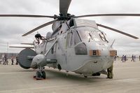 XV671 @ EGXW - Westland Sea King AEW2A at RAF Waddington in 1995. - by Malcolm Clarke