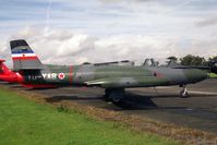 YU-YAB @ EGSX - Soko G-2A Galeb at a North Weald photo shoot in 1999.. - by Malcolm Clarke