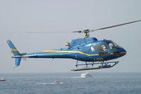 F-GTKR @ LNMC - at Monaco Heliport - by Elisabeth Klimesch