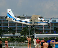 VP-AAA @ SXM - visitor