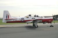ZF203 @ EGXW - Short S-312 Tucano T1. From the RAF's Central Flying School, Scampton and seen here at RAF Waddington's Photocall in 1990. - by Malcolm Clarke