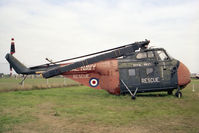 XM660 @ USWORTH - Westland WS-55-2 Whirlwind HAS7 at the North East Aircraft Museum, Usworth, UK in 1991. - by Malcolm Clarke