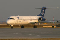 F-GNLH @ VIE - Blue Line Fokker 100 - by Thomas Ramgraber-VAP