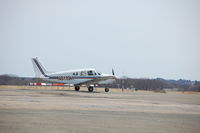 N8119H @ KBVY - THIS IS MY FIRST FLIGHT!!! I am taxiing to Runway 9. - by Samuel D.