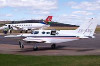 ZS-SWL @ FAPM - Cessna 402A [402A-0126] Pietermaritzburg~ZS 18/09/2006. Seen here. - by Ray Barber
