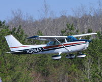 N30643 @ 5W8 - Departing runway 22 - by John W. Thomas